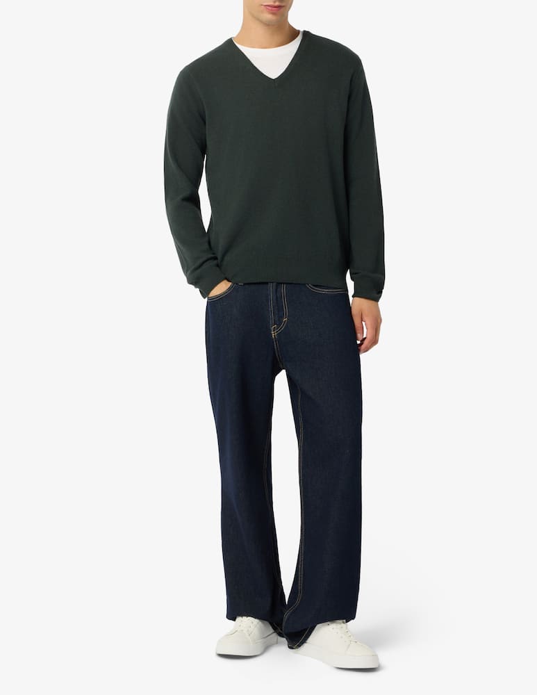 rinascente Rinascente Collection Pullover scollo a v in lana d'agnello