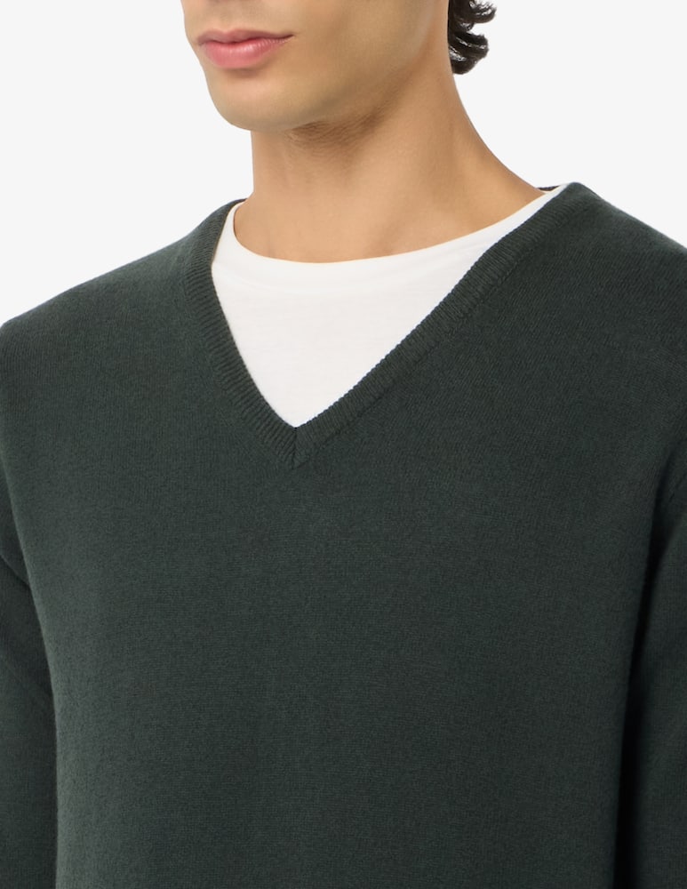 rinascente Rinascente Collection Pullover scollo a v in lana d'agnello