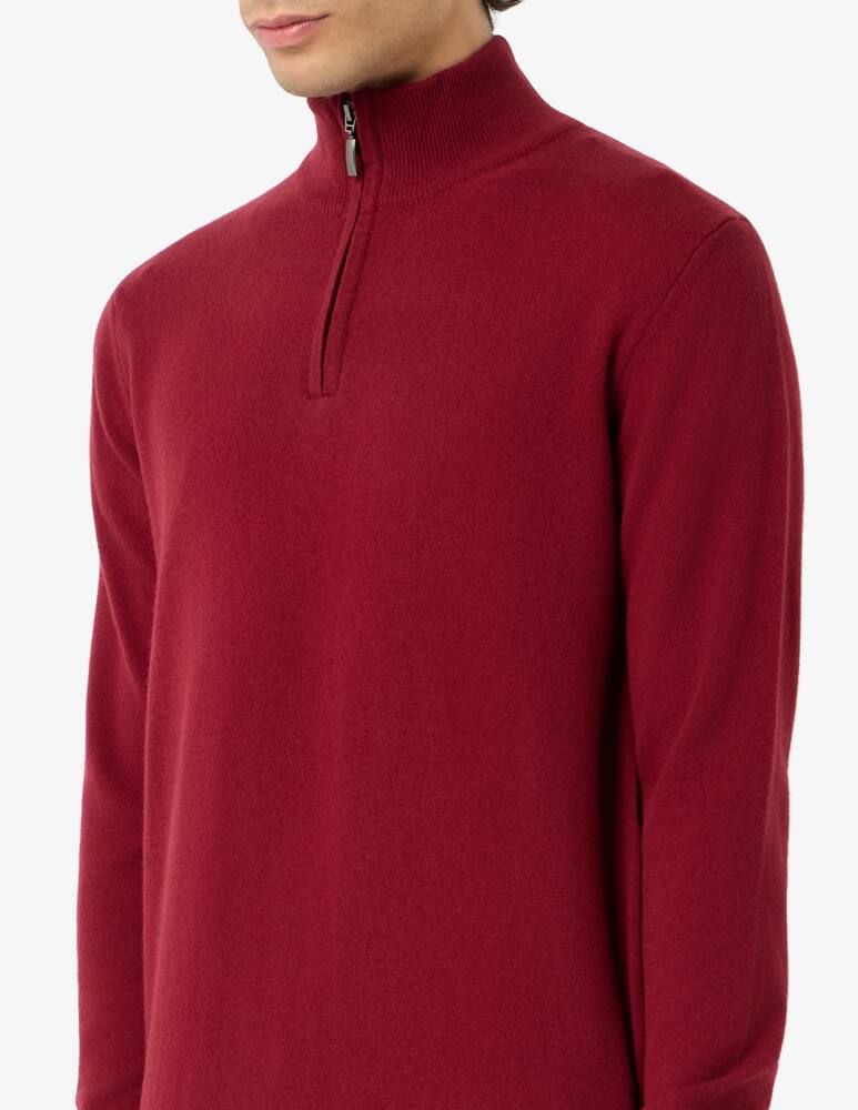 rinascente Rinascente Collection Pullover mezza zip in lana di agnello