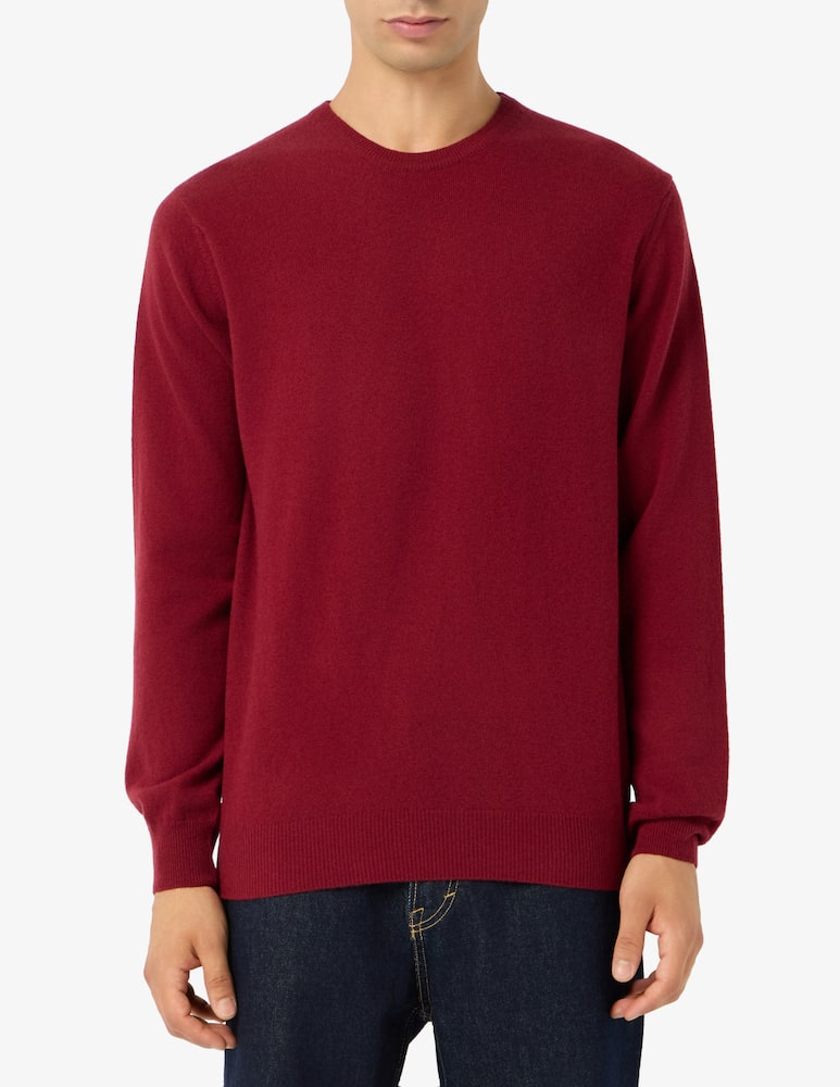 Rinascente Collection Pullover girocollo in lana di agnello - immagine 1