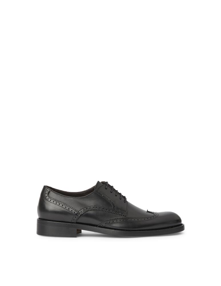 Sturlini Derby Lucky in pelle a coda di rondine - nero - immagine 1 Sturlini Derby Lucky in pelle a coda di rondine - nero - immagine 1
