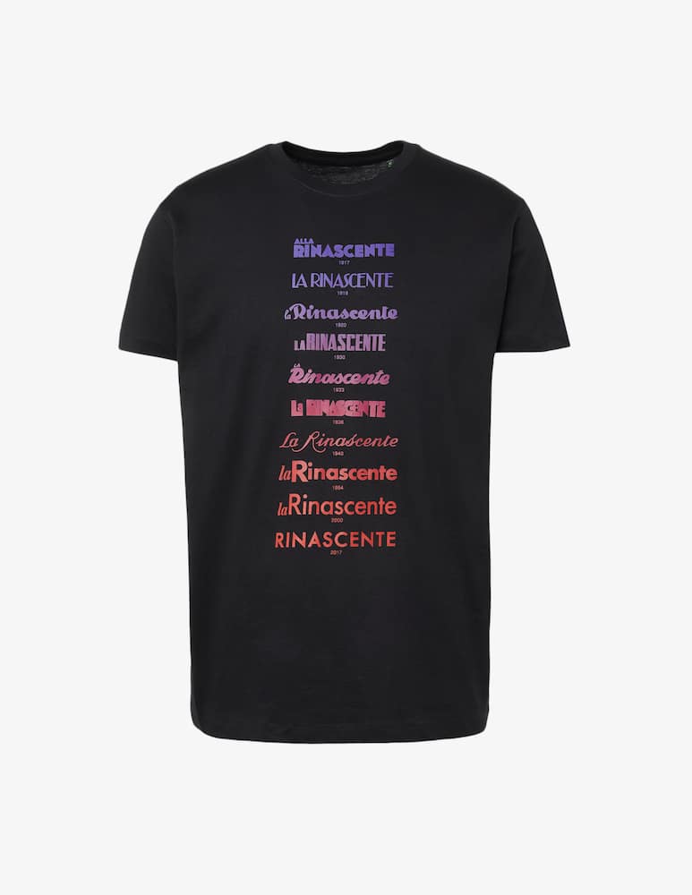 Rinascente Tshirt Evoluzione Logo Frasi Colorate - immagine 1 Rinascente Tshirt Evoluzione Logo Frasi Colorate - immagine 1
