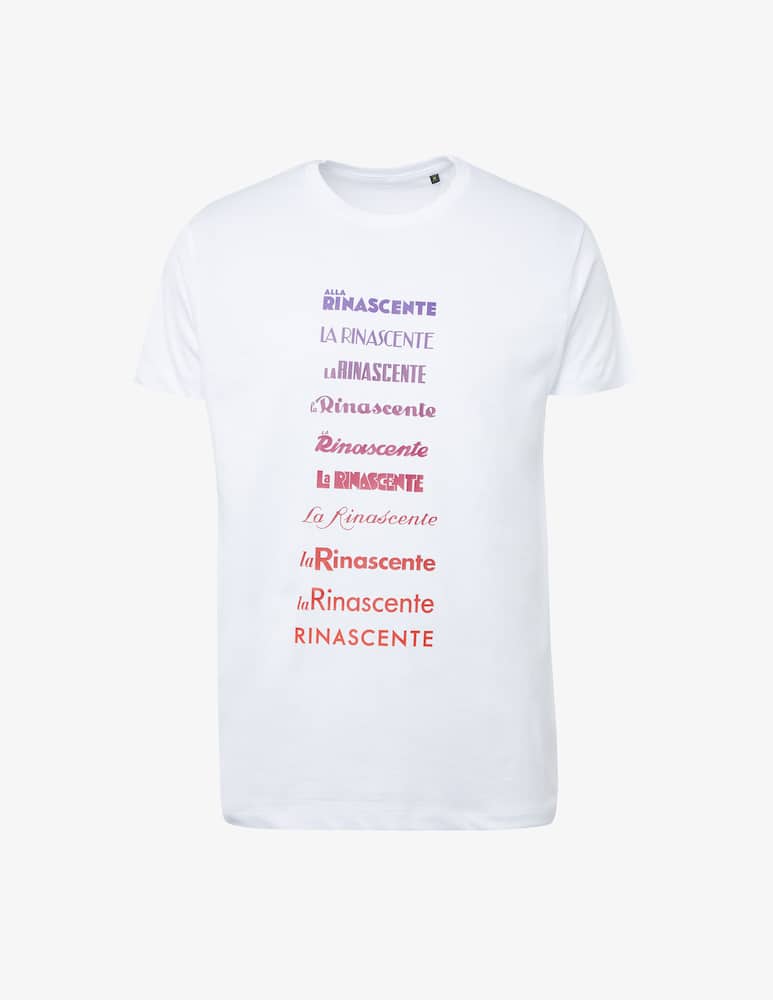 Rinascente Tshirt Evoluzione Logo Frasi Colorate - immagine 1 Rinascente Tshirt Evoluzione Logo Frasi Colorate - immagine 1