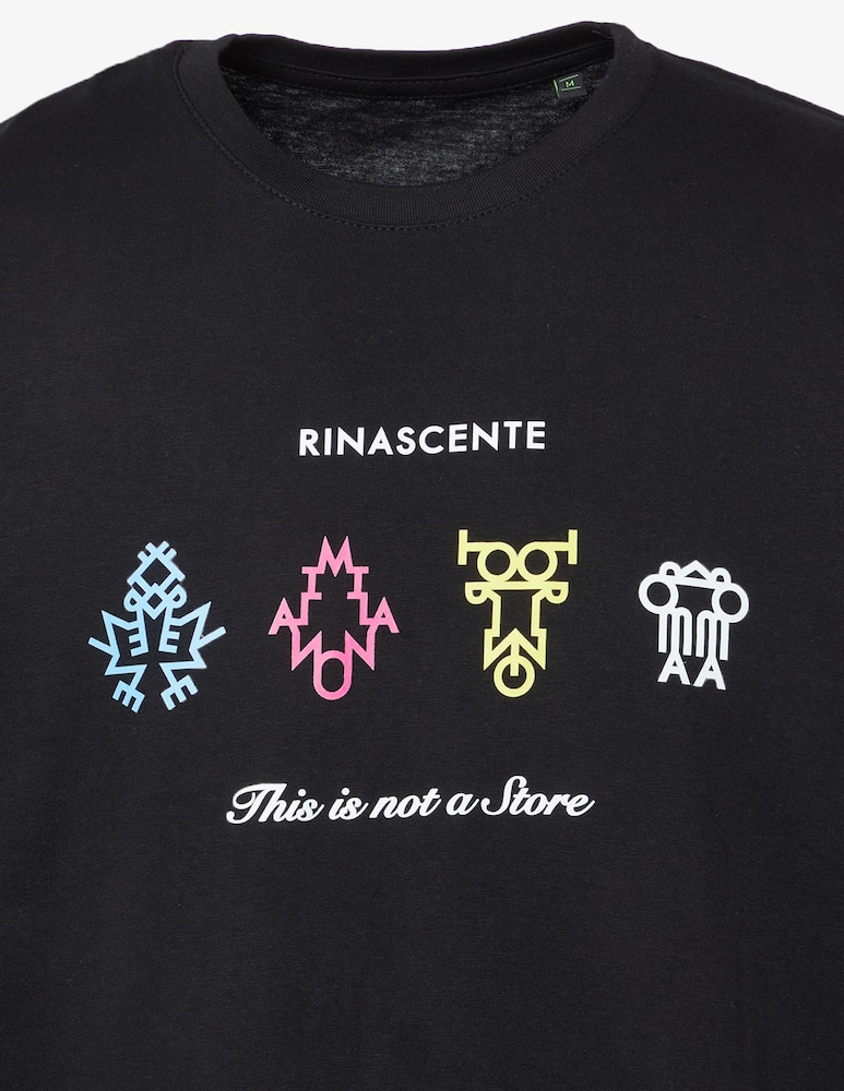 rinascente Rinascente Tshirt Con Loghi Colorati Grandi