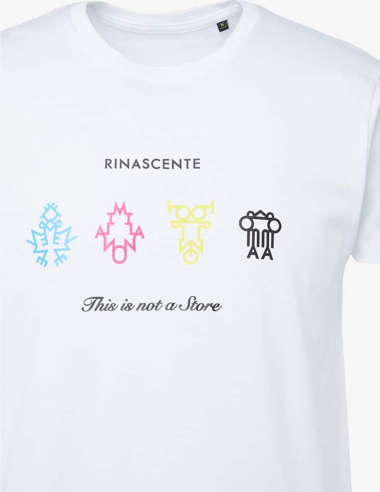 Rinascente Tshirt Con Loghi Colorati Grandi - immagine 3 Rinascente Tshirt Con Loghi Colorati Grandi - immagine 3