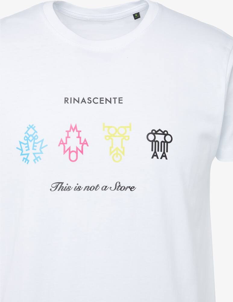 rinascente Rinascente Tshirt Con Loghi Colorati Grandi
