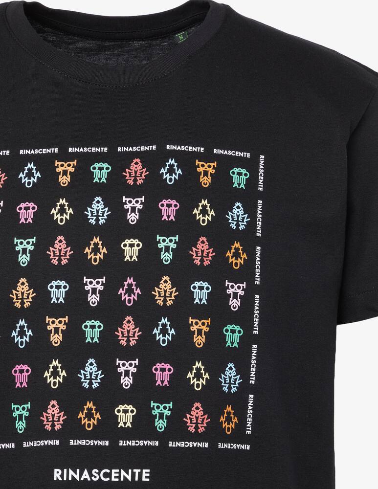rinascente Rinascente Tshirt Con Loghi Colorati Piccoli