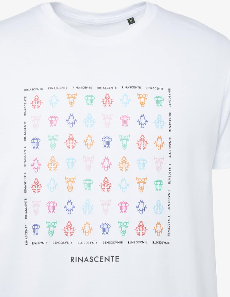 Rinascente Tshirt Con Loghi Colorati Piccoli - immagine 3 Rinascente Tshirt Con Loghi Colorati Piccoli - immagine 3