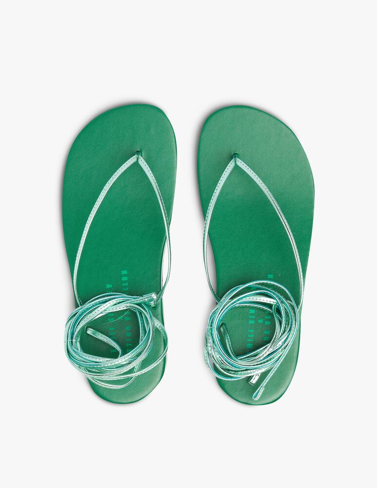 rinascente Bettina Vermillon Infradito Jenifer - verde