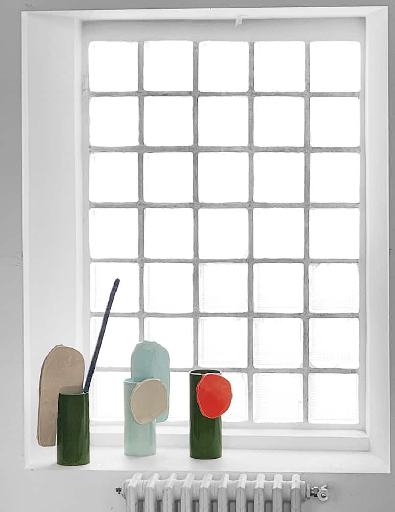 rinascente Vitra Vasi Decoupage Feuille - Multicolor