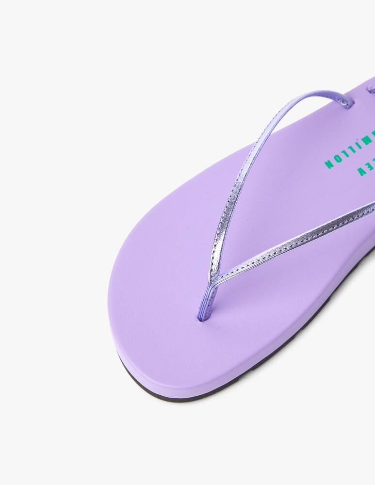 rinascente Bettina Vermillon Jenifer flip-flop - lilac