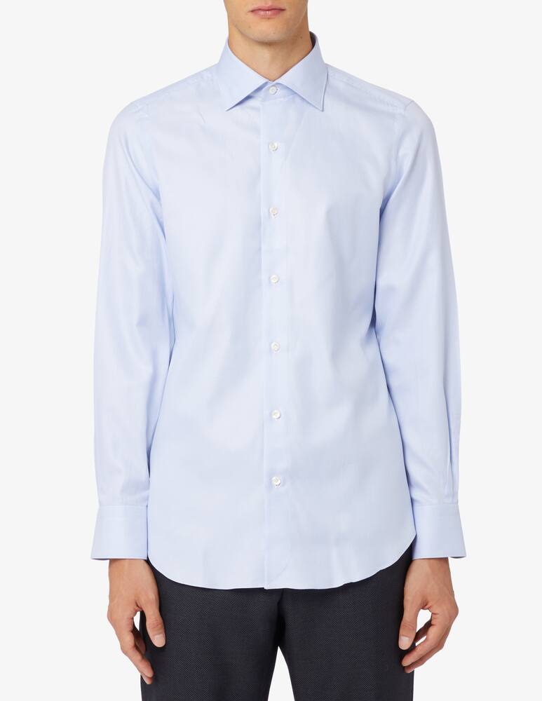 Finamore Camicia twill milano micro struttura - immagine 1 Finamore Camicia twill milano micro struttura - immagine 1