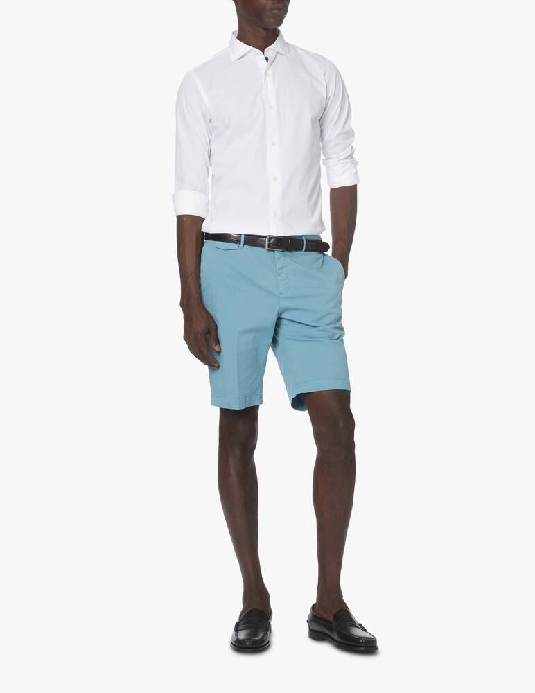 rinascente Altemflower Popeline shirt - white