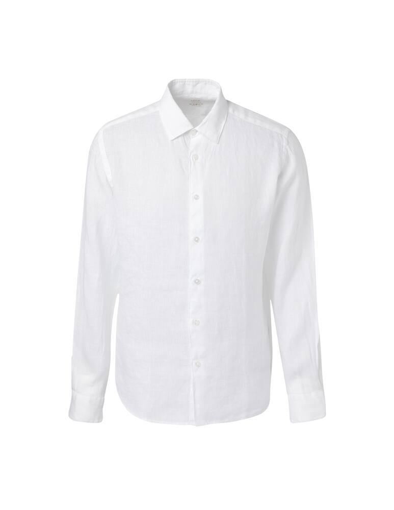 rinascente Altea Linen long sleeve shirt - white