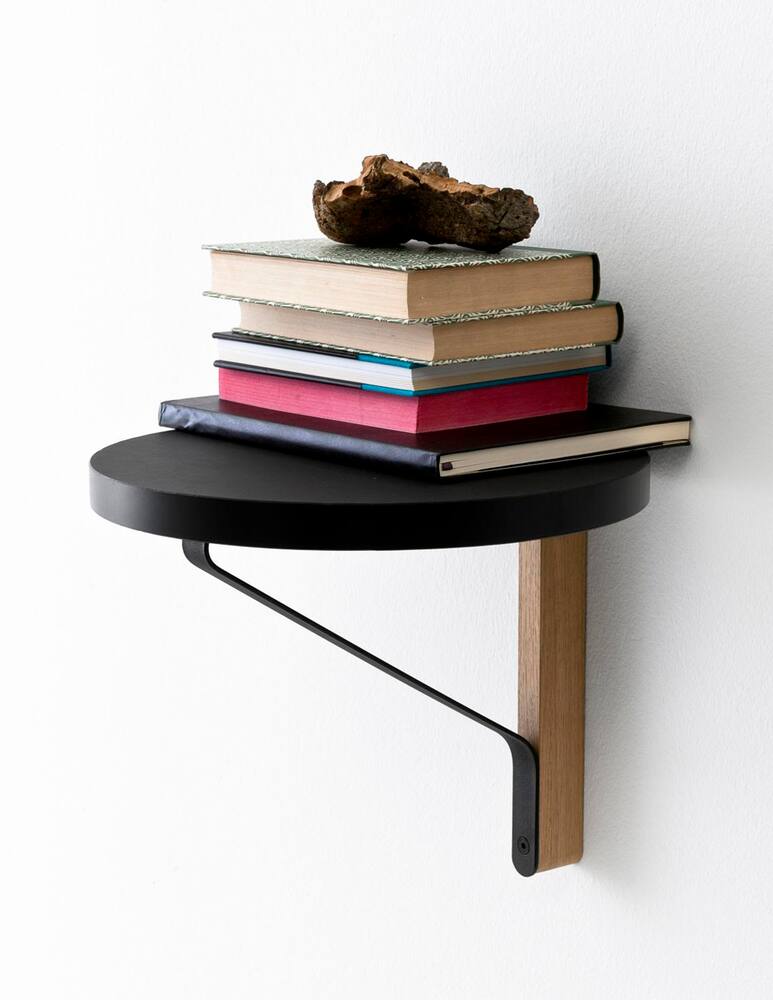 rinascente Artek Kaari round shelf - Black