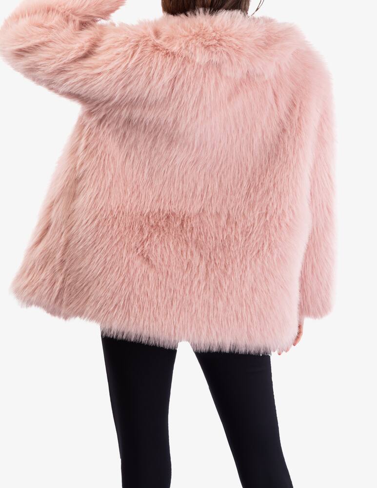 rinascente Le Volière Giacca in pelliccia sintetica