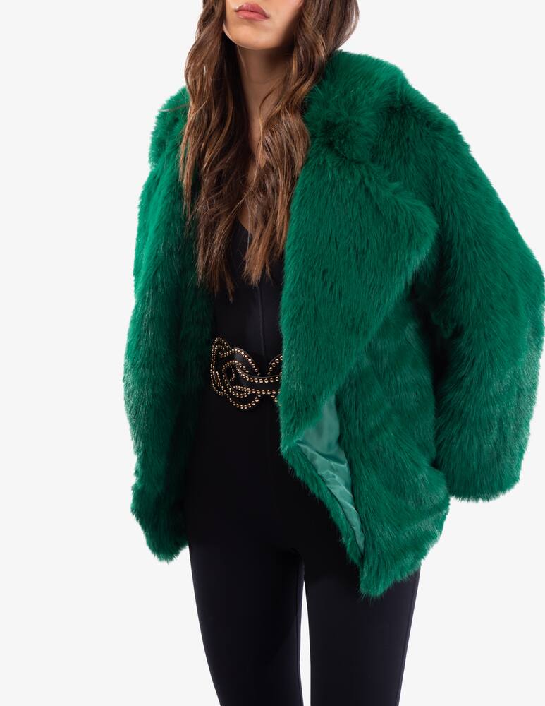 rinascente Le Volière Giacca in pelliccia sintetica