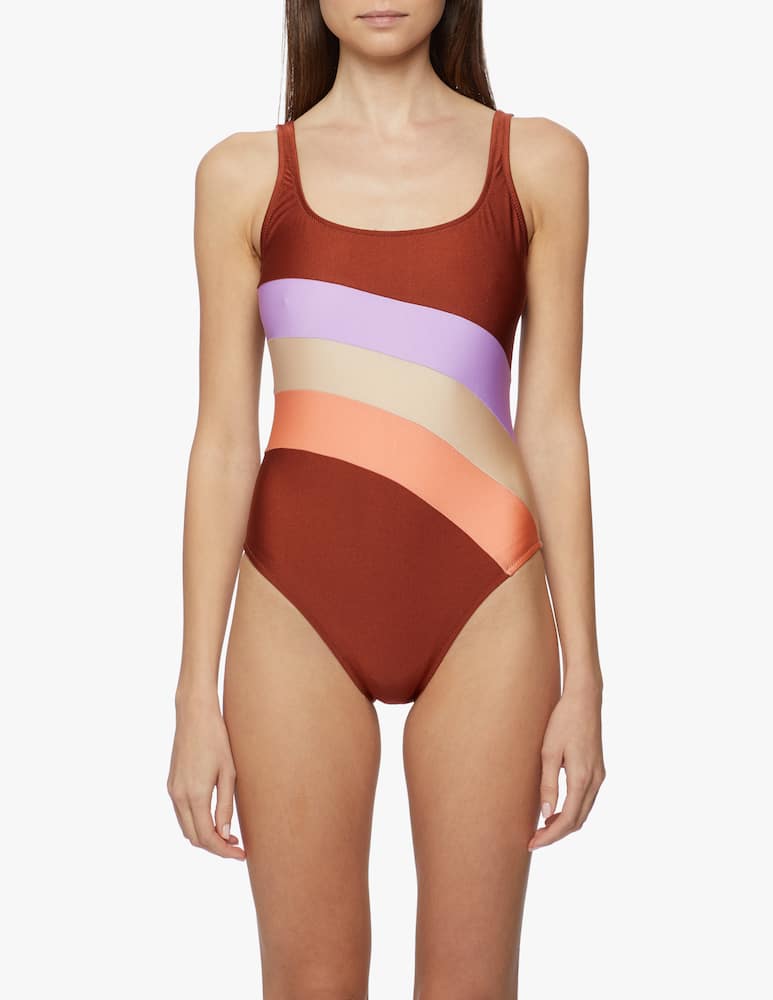 rinascente Mimì à la Mer Ginevra Arcobaleno one-piece swimsuit