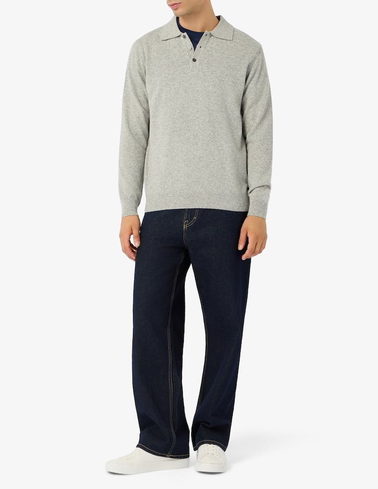 Rinascente Collection Lambswool polo jumper - picture 2 Rinascente Collection Lambswool polo jumper - picture 2