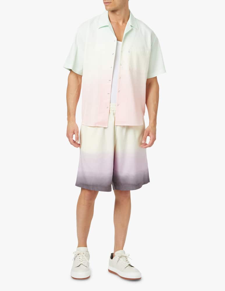 Bonsai Basket shorts tie dye - violet - picture 1