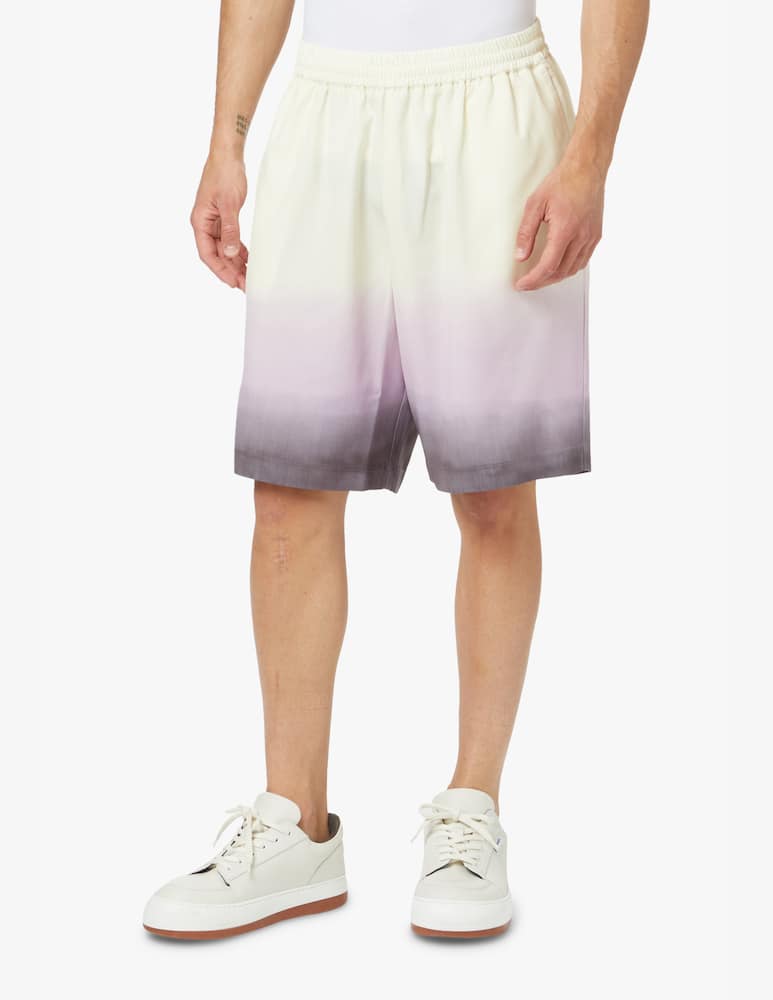 rinascente Bonsai Bermuda basket tie dye - viola