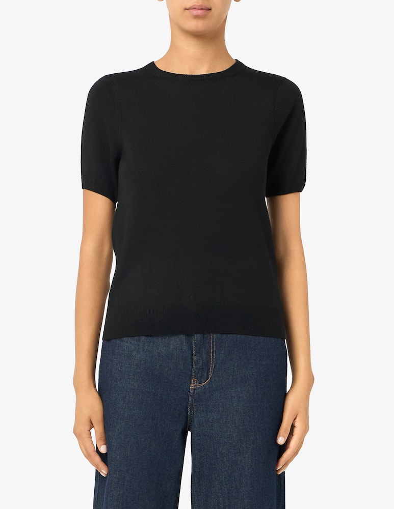 Rinascente Collection Maglia girocollo in merino - immagine 1
