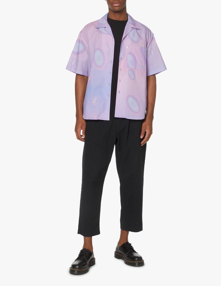 rinascente Bonsai Bowling shirt acid print - violet