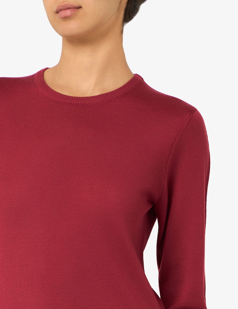 Rinascente Collection Maglia girocollo in merino - immagine 4