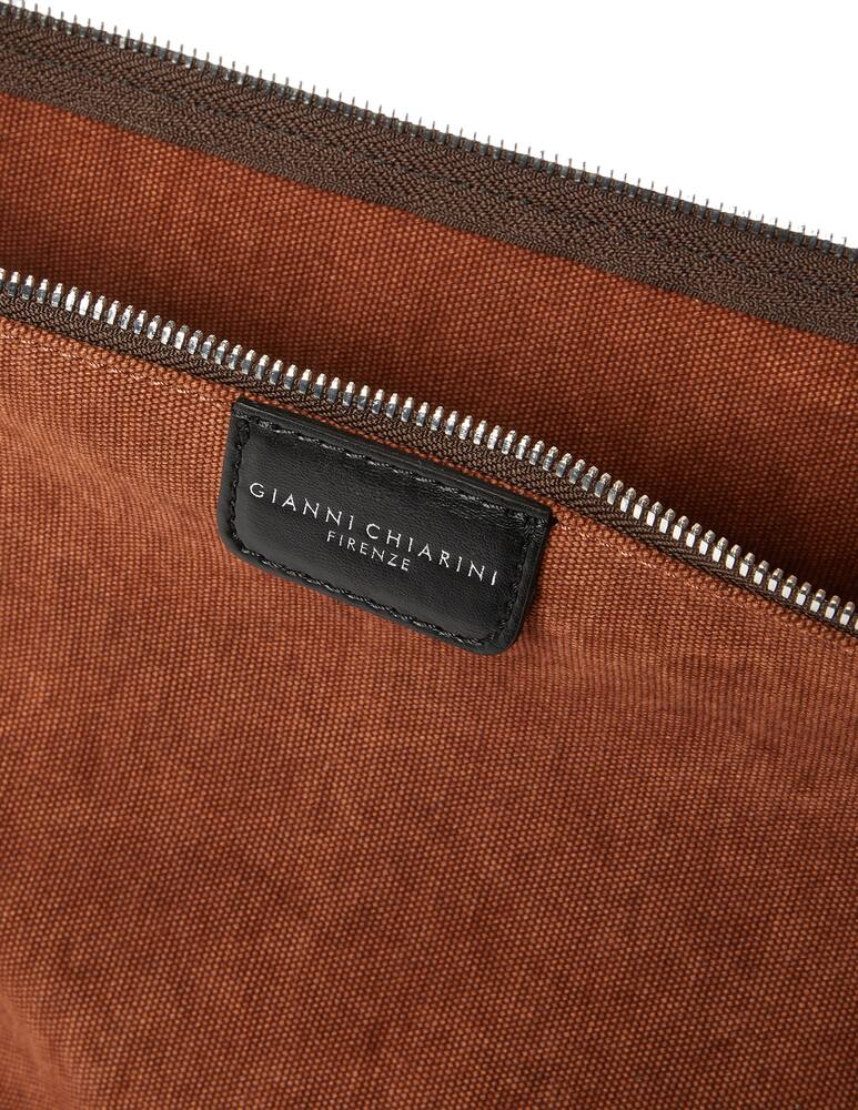 rinascente Marcella Club Maxi pouch in canvas