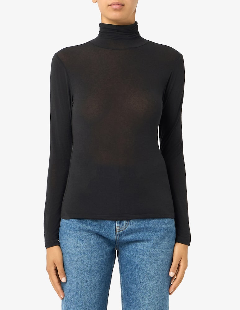 rinascente Rinascente Collection Modal lightweight roll-neck top