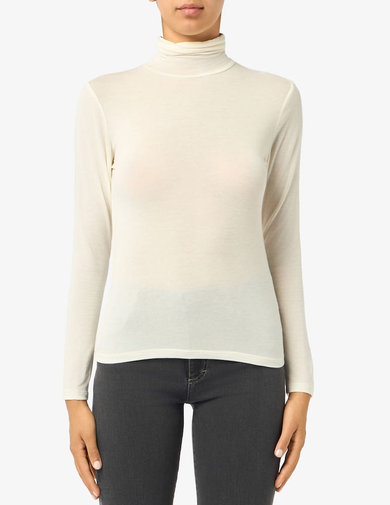 rinascente Rinascente Collection Modal lightweight roll-neck top