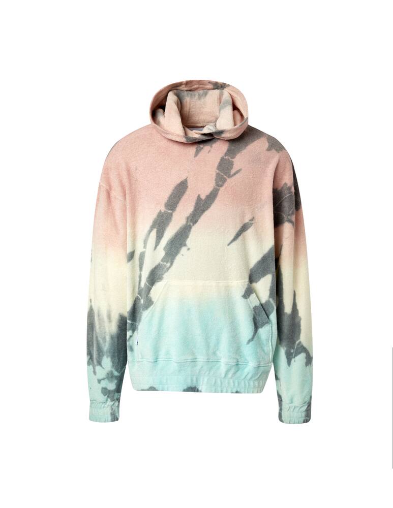 rinascente Bonsai Felpa con cappuccio spugna tie dye - multicolor