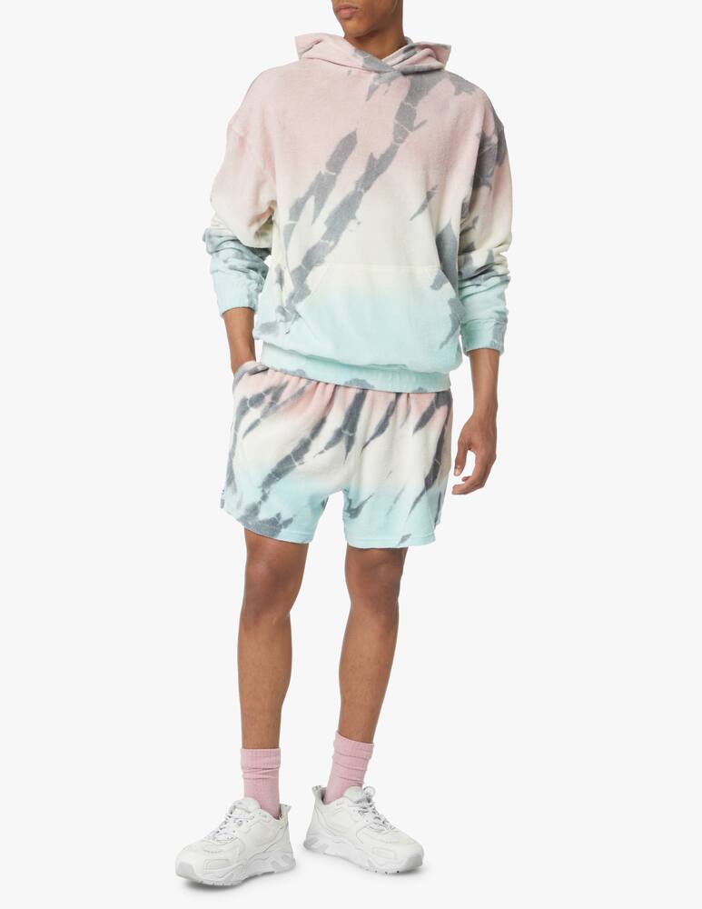 rinascente Bonsai Felpa con cappuccio spugna tie dye - multicolor