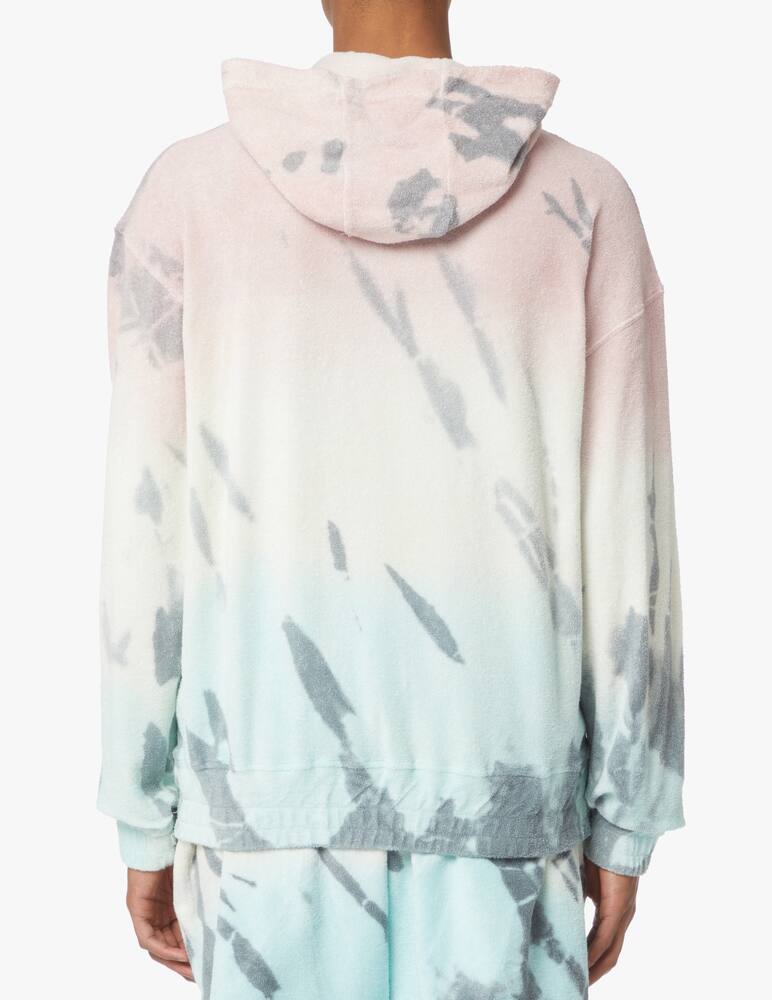 rinascente Bonsai Felpa con cappuccio spugna tie dye - multicolor