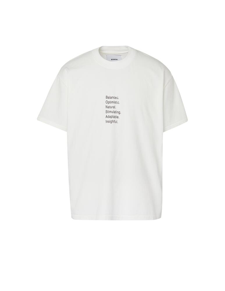 rinascente Bonsai T-shirt quote - white