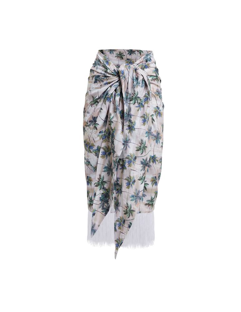 rinascente Panarehi Tavarua beach cover up - white