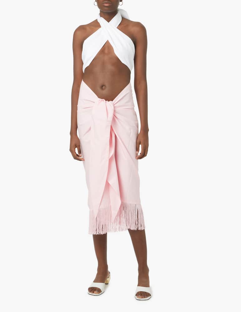 rinascente Panarehi Tavarua beach cover up - pink