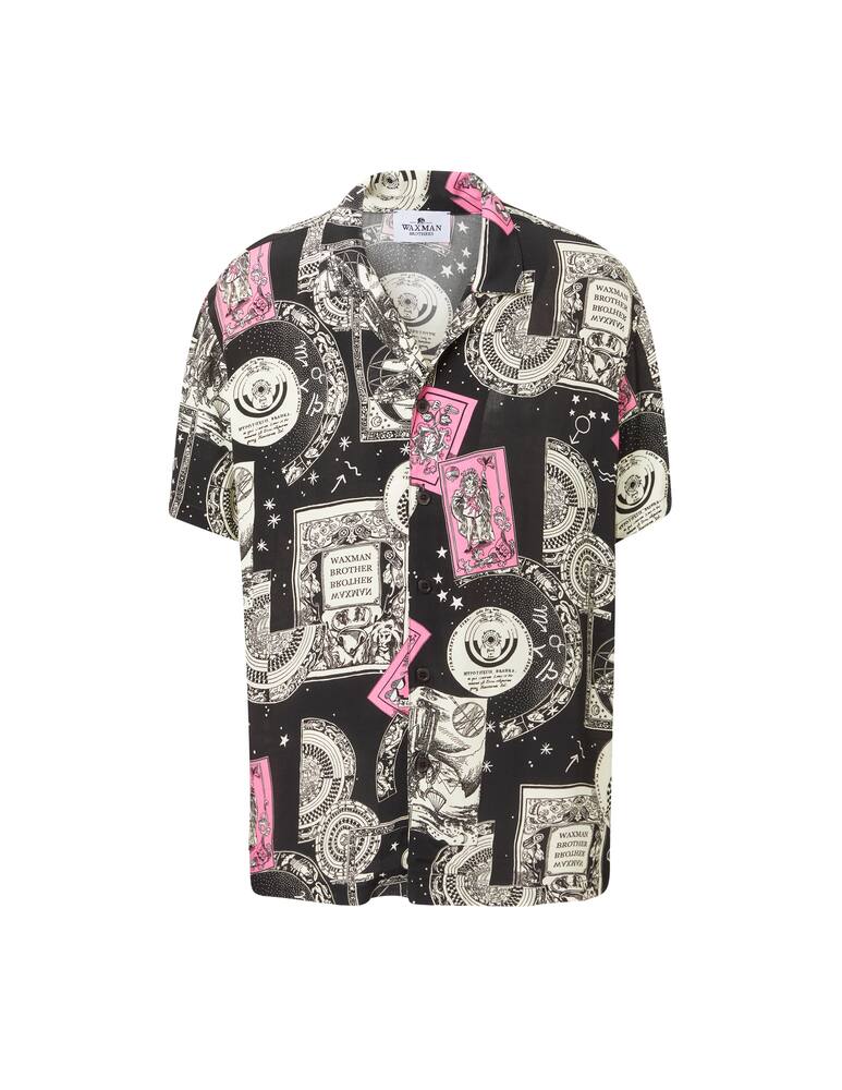 rinascente Waxman Brothers Camicia hawaiana - nero