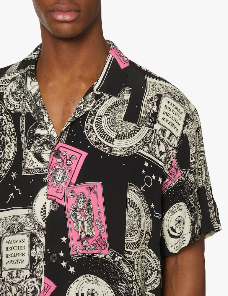 rinascente Waxman Brothers Camicia hawaiana - nero