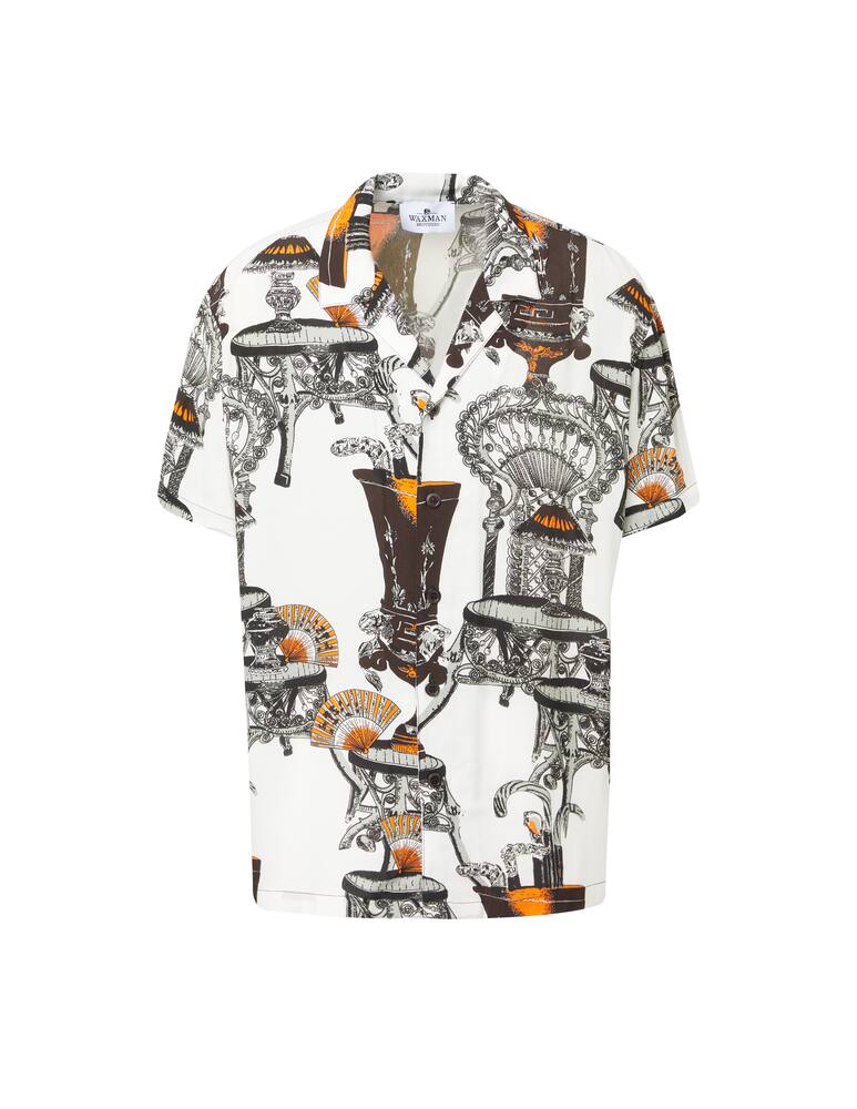 rinascente Waxman Brothers Camicia hawaiana - bianco
