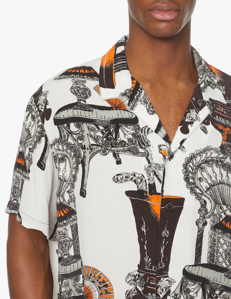 rinascente Waxman Brothers Camicia hawaiana - bianco