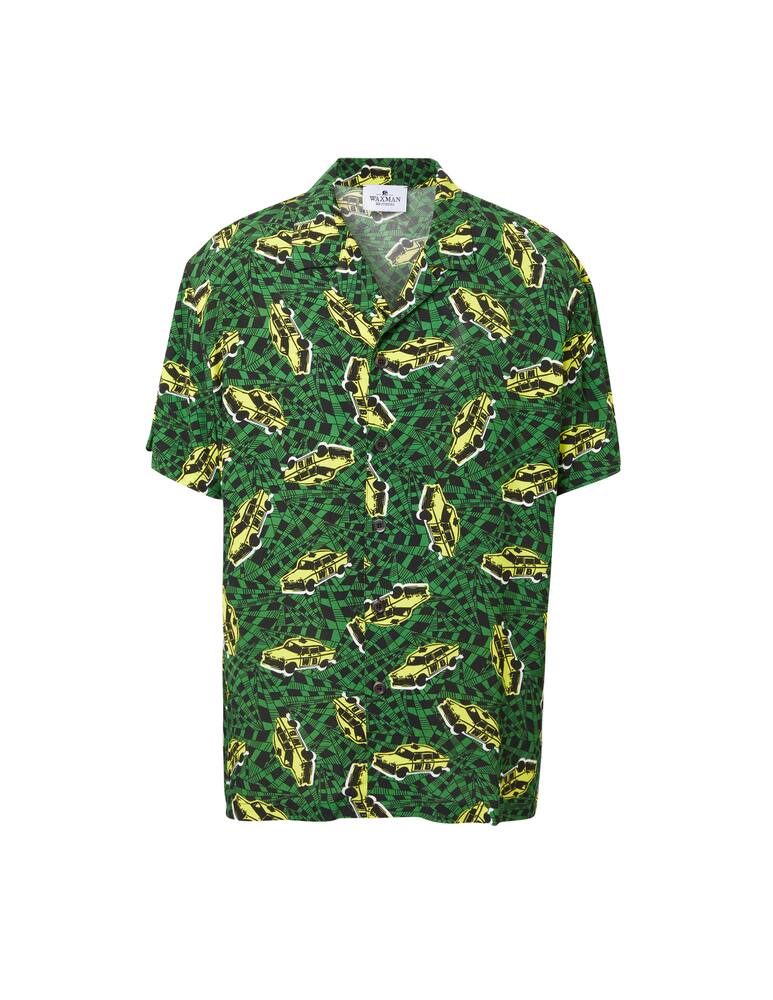rinascente Waxman Brothers Hawaian shirt - green