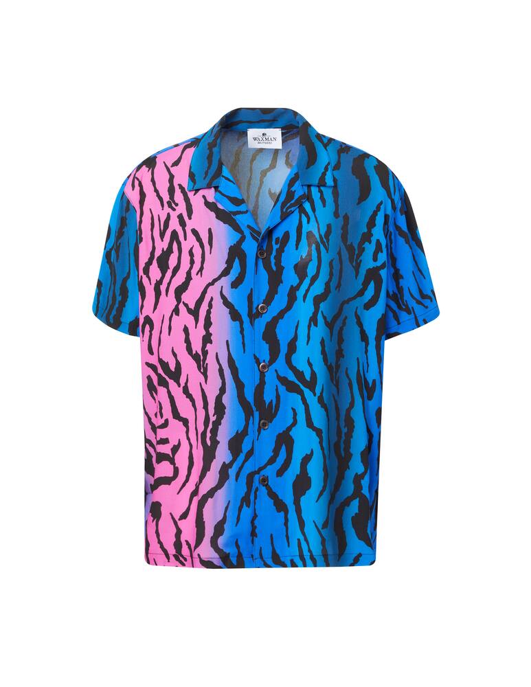 rinascente Waxman Brothers Hawaian shirt - blue