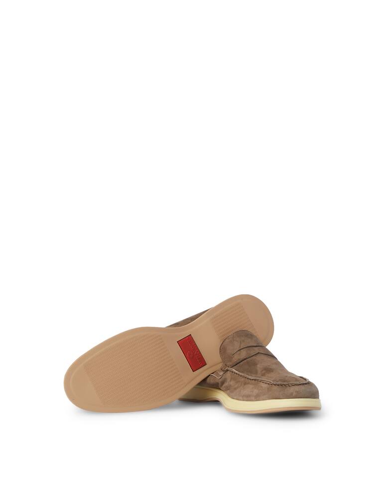 rinascente Andrea Ventura Firenze Mocassino in suede - beige