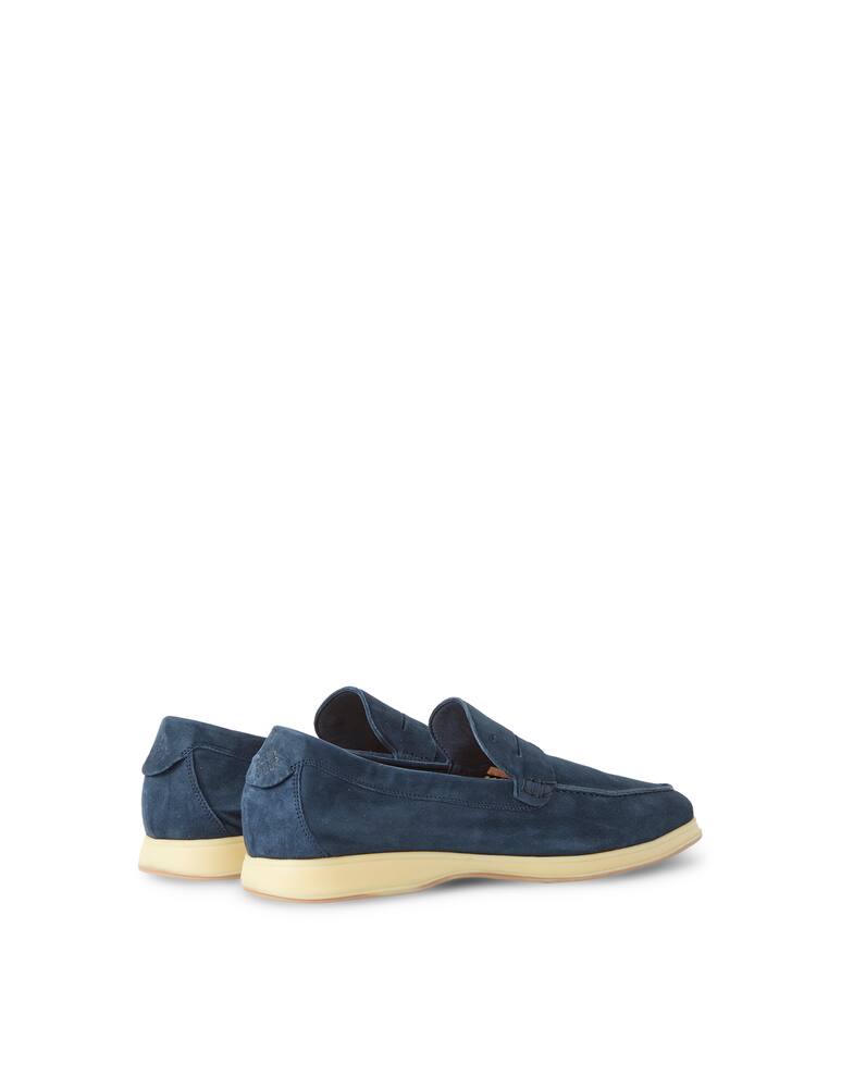 Andrea Ventura Firenze Suede loafer - blue - picture 4 Andrea Ventura Firenze Suede loafer - blue - picture 4