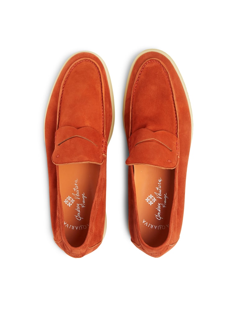 rinascente Andrea Ventura Firenze Suede loafer - brown