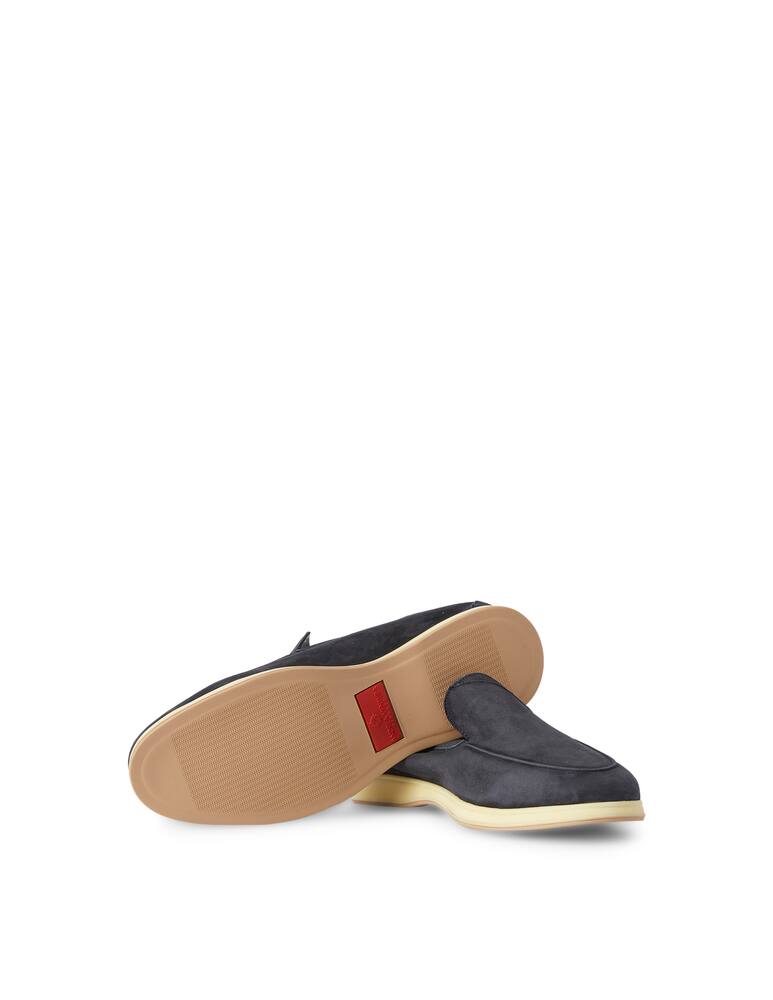 Andrea Ventura Firenze Suede loafer - blue - picture 5 Andrea Ventura Firenze Suede loafer - blue - picture 5
