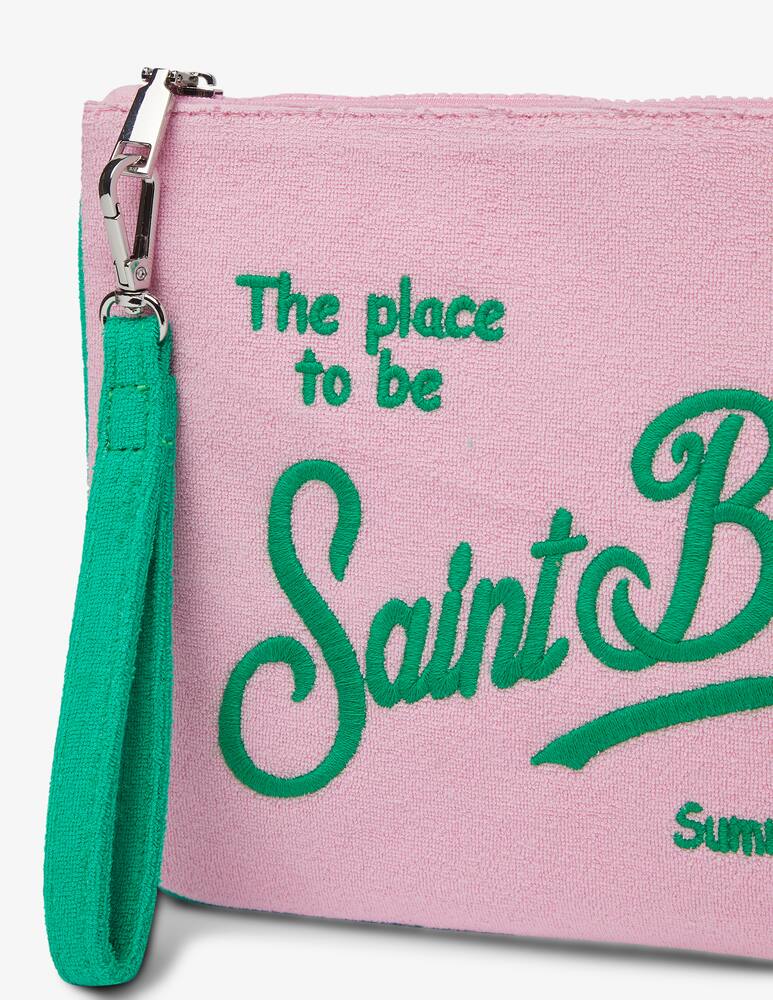 rinascente MC2 Saint Barth Borsa pochette parisienne sponge - Rosa