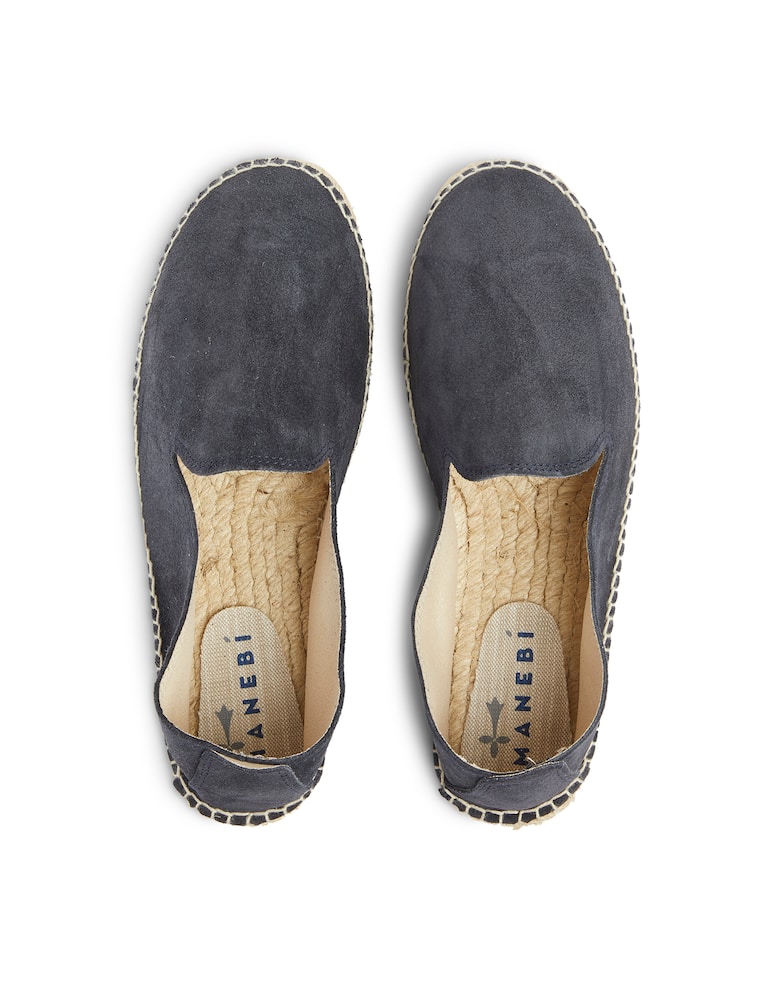 rinascente Manebì Scarpe espadrillas in suede - blu