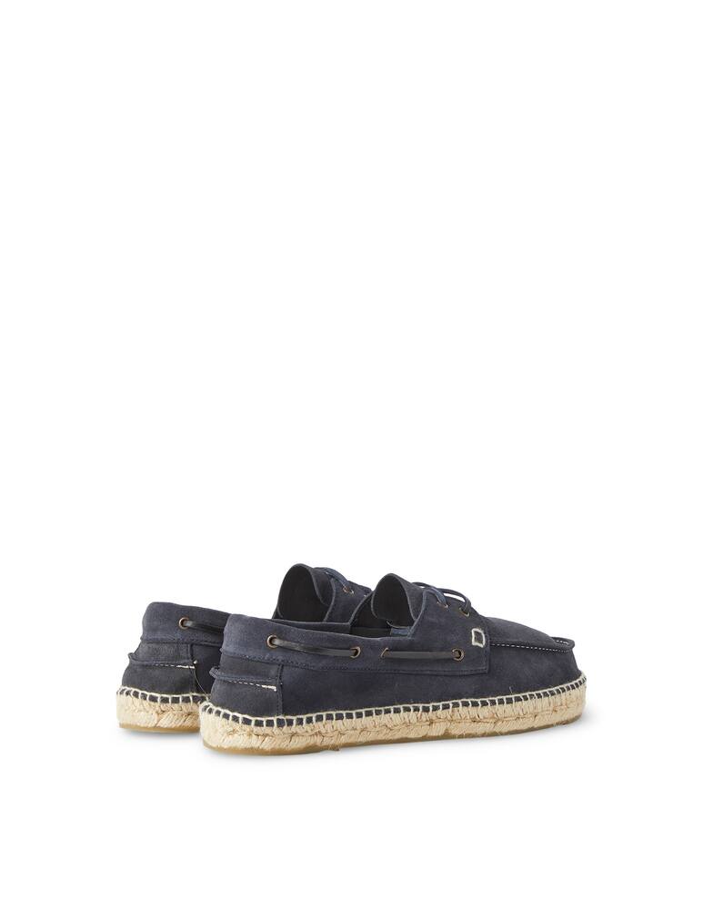 rinascente Manebì Boat shoe suede - blue